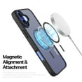 thumbnail image 3 of Ebizware Magnetic Protective Case for iPhone 16 with MagSafe and Magnetic Car Phone Holder, TPU Thin Phone Case Cover Shockproof Anti-Fingerprint-Black, 3 of 7
