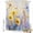 Blue MediumPurple Yellow, variant on Shower Curtain Yellow Purple Flower Shower Curtains for Bathroom Decor, Waterproof Polyester Shower Curtain Set with Hooks, Small Stall Size 36" x 72" Watercolor Dragonfly
