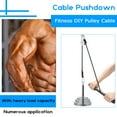 thumbnail image 2 of Tomshine Fitness DIY Pulley Cable Machine Attachment System Lifting Arm Hand Strength Training Leg Tendon Stretching Equipment, 2 of 7