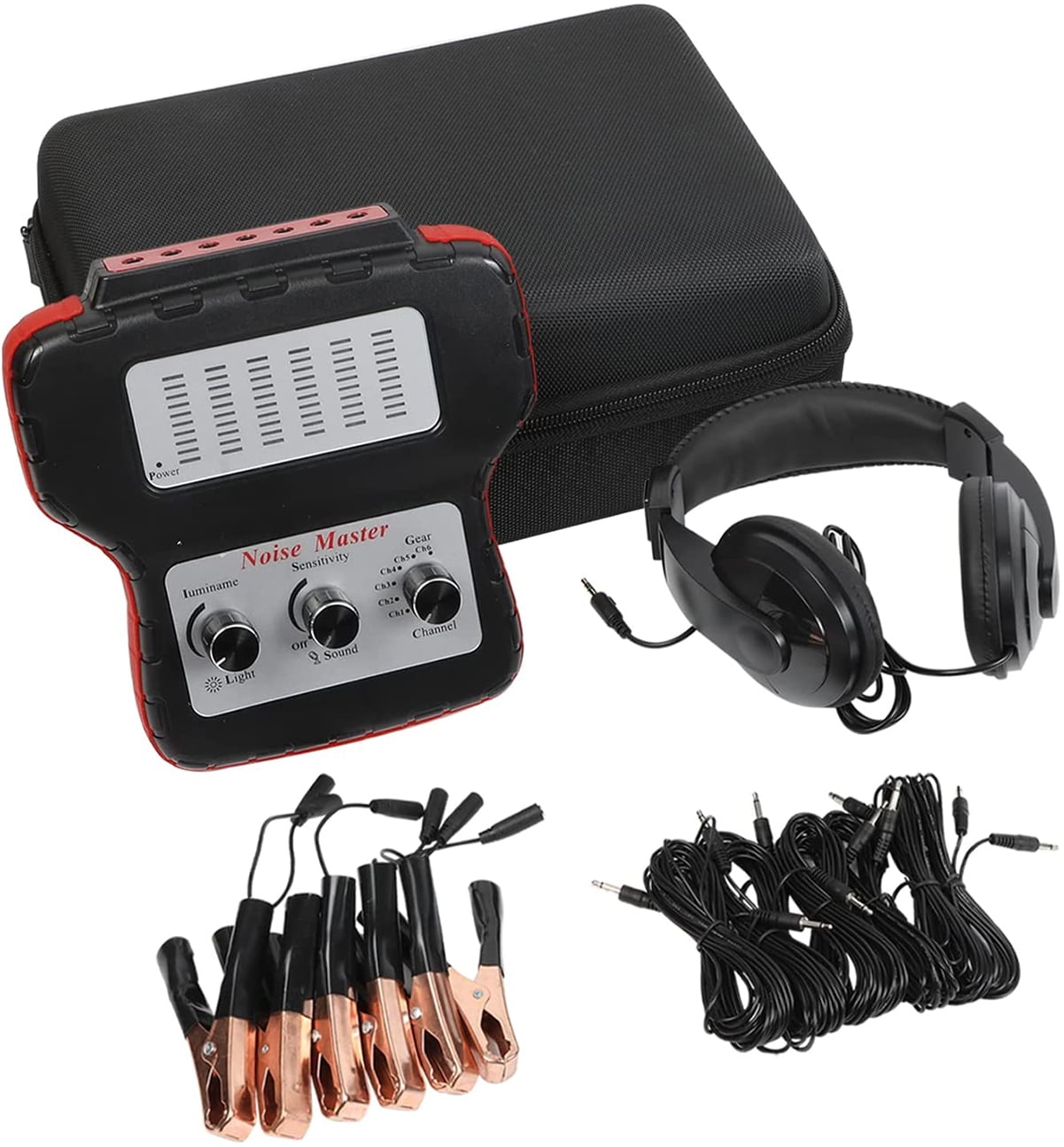 AUTOOL 6 Channel Chassis Ears Sound Detector, Identify the Troubling