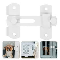LEORX Stainless Steel Slide Bolt Lock White Gate Latch for Heavy Duty Door Security