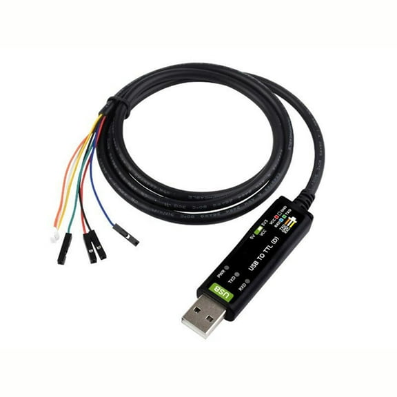 Industrial Grade USB to TTL Serial Cable 4PIN Loose Head Interface FT232RNL Protection Circuit,1 * cable