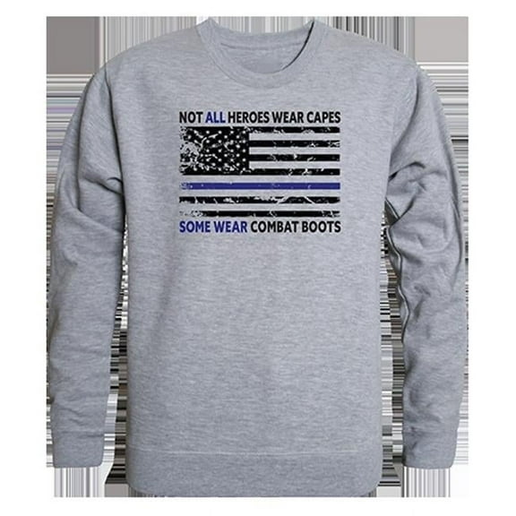 Not All with TBL Graphic Crewneck Sweatshirt, Heather Grey - Small