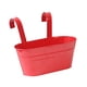 thumbnail image 1 of Maceta colgante de hierro con ganchos de metal desmontables para oficina, exterior, interior, cerca, dormitorio Rojo, 1 of 9