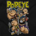 thumbnail image 2 of Popeye and Friends Anchor Cartoon Men's Graphic T Shirt Tees Brisco Brands S, 2 of 6
