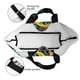 thumbnail image 4 of Balery Colorful Pug Bolsa Tote Estilo Estético con Cremalleras, Bolsa de Hombro, Bolsa de Compras Grande y Plegable, 4 of 8