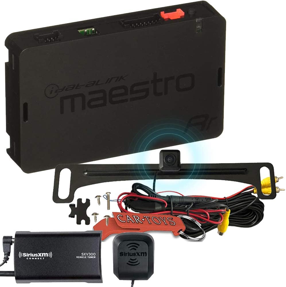 Maestro ADSMRR Car Stereo Upgrade Bundle with SiriusXM Tuner and Voxx