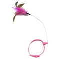 thumbnail image 1 of Interactive Cat Entertainment Wand with Feather Attachments for Indoor Play and Exercise Cat Toy, 1 of 7