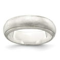 thumbnail image 4 of 925 Sterling Silver 6mm Satin Finish Band Ring Size 11, 4 of 6