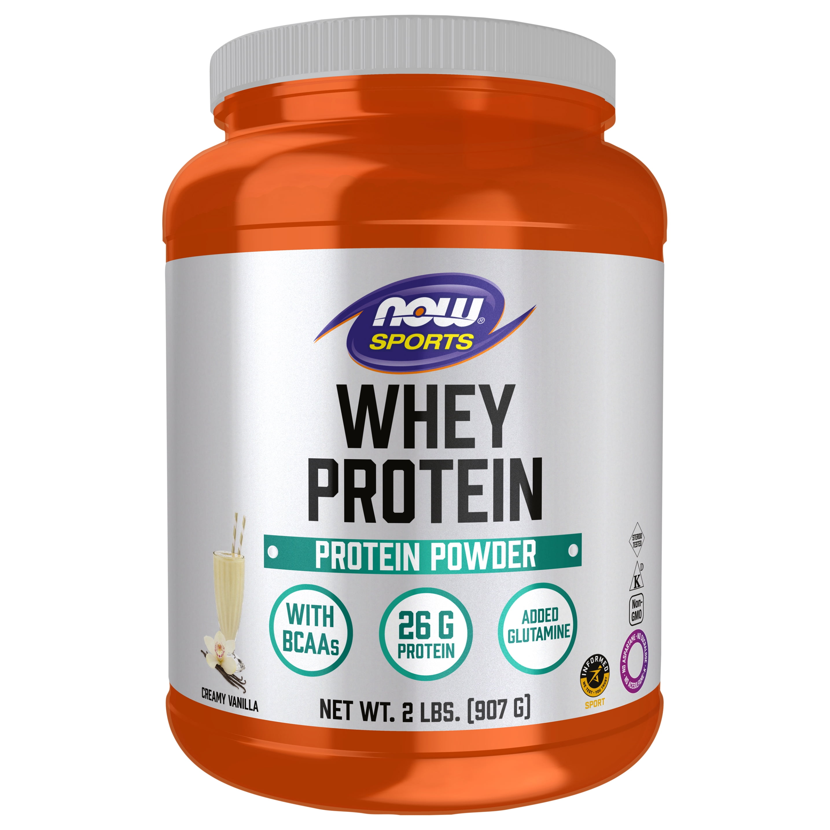 Whey Protein, Creamy Vanilla Powder - 2 lbs.