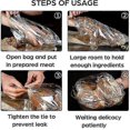 thumbnail image 3 of Pack Of 10, Large Roasting Bag 63*51cm Safe For In The Oven Or Microwave A, 3 of 5