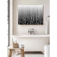 thumbnail image 6 of Black Flower Wall Art for Living Room,Canvas Picture Wall Decor for Bathroom Bedroom,Geometric Stripes Gradient Simple Branch Painting Artwork for Office Kitchen Hallway Dining Room Decor 24"x32", 6 of 8