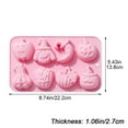 thumbnail image 2 of Halloween Silicone Molds Chocolate Candy Diy Baking Cake Mold Pumpkin Skull Decorative Die Halloween Suppies for Home, 2 of 7