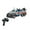 Light Blue, variant on Alloy Tow Truck Toy, City Road Rescue Transport Vehicle, Small RC Repair Truck, Red