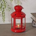 thumbnail image 3 of Candlestick Wind Lantern Christmas Simple Wind Glass Wrought Iron Windproof Lantern Wedding Decoration Candle Holder Candle Suitable For Home Decorati, 3 of 3