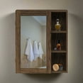 thumbnail image 2 of Teamson Home 24" Ellery Removeable Medicine Chest with Mirror Walnut, 2 of 7