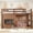 Natural, variant on Full Wood Low Loft Bed with Sliding Chalkboard and Bookshelf, Solid Wood Loft Bed with Guardrails and Ladder, Mattress Not Included,Light Natural
