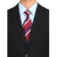 thumbnail image 3 of Mens Side Vent 2-piece Black Modern Fit Suit DTI DARYA, 3 of 5