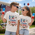 thumbnail image 2 of Cousin Crew Matching Shirts, Matching Family Reunion Tee, 4th Of July Patriotic Cousins Gift For Kids Adults And Family Vacation, 2 of 6