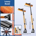 thumbnail image 4 of Multi-Functional Car Snow & Ice Removal Tool, Extendable 5-in-1 Snow Brush & Ice Scraper with 360° Pivot Head forWindshield, Non-Scratch Snow Removal for Cars, Trucks and SUVs, Non-Slip Handle (Blue), 4 of 8