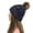 Navy, variant on Casual Multicolor Knit Baseball Cap for Women Outdoor Daily Wear Blue Blue