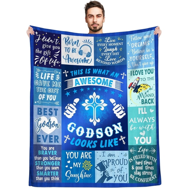 LHSHID Best Son in Law Gifts Blanket Son in Law Gifts from Mother in Law to My Son in Law Gifts Best Christmas Birthday Gift Ideas for Son in Law Son in Law Gifts Throw Blanket 50x60in