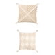 thumbnail image 1 of boho tiro fundas de almohada de 2 de Cojín Boho con Borlas Y Macramé Cuadradas de 45 Cm., 1 of 9