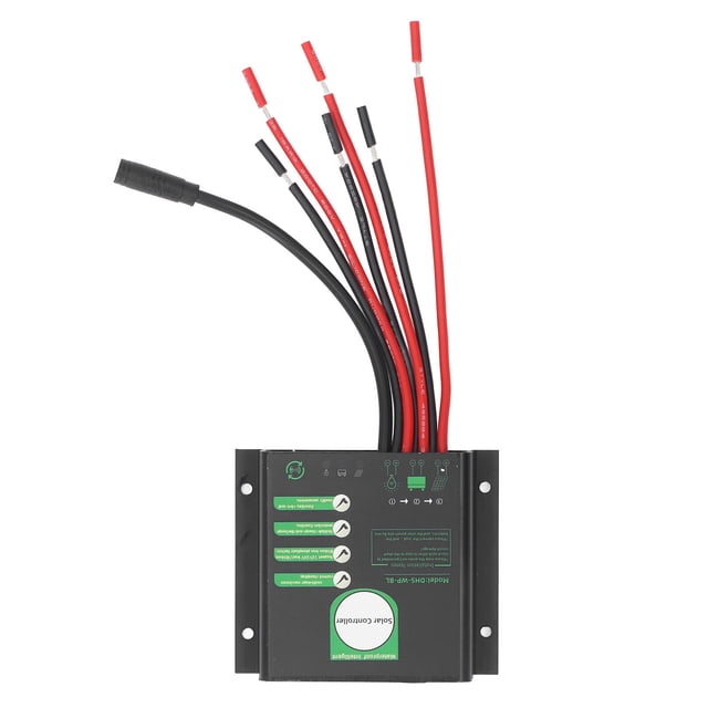 Regulador Del Controlador De Carga Solar, Controlador De Carga Del Panel Solar PWM Carga De 3 Etapas 24 Horas Salida Siempre Encendida Para Alumbrado Público