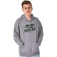 thumbnail image 5 of Insane in Spokane Washington Funny Zip Up Hoodie Men's Women's Brisco Brands L, 5 of 6