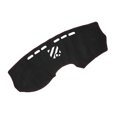 thumbnail image 1 of Cubierta de tablero de Unique Bargains compatible con Cadillac SRX 2010-2013, consola central de ante negro con rojo antideslizante, 1 of 7