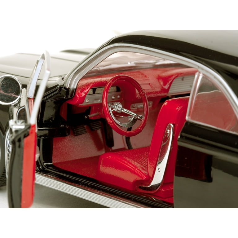 1963 Chevrolet Corvair Coupe Tuxedo Black 1/18 Diecast Car Model