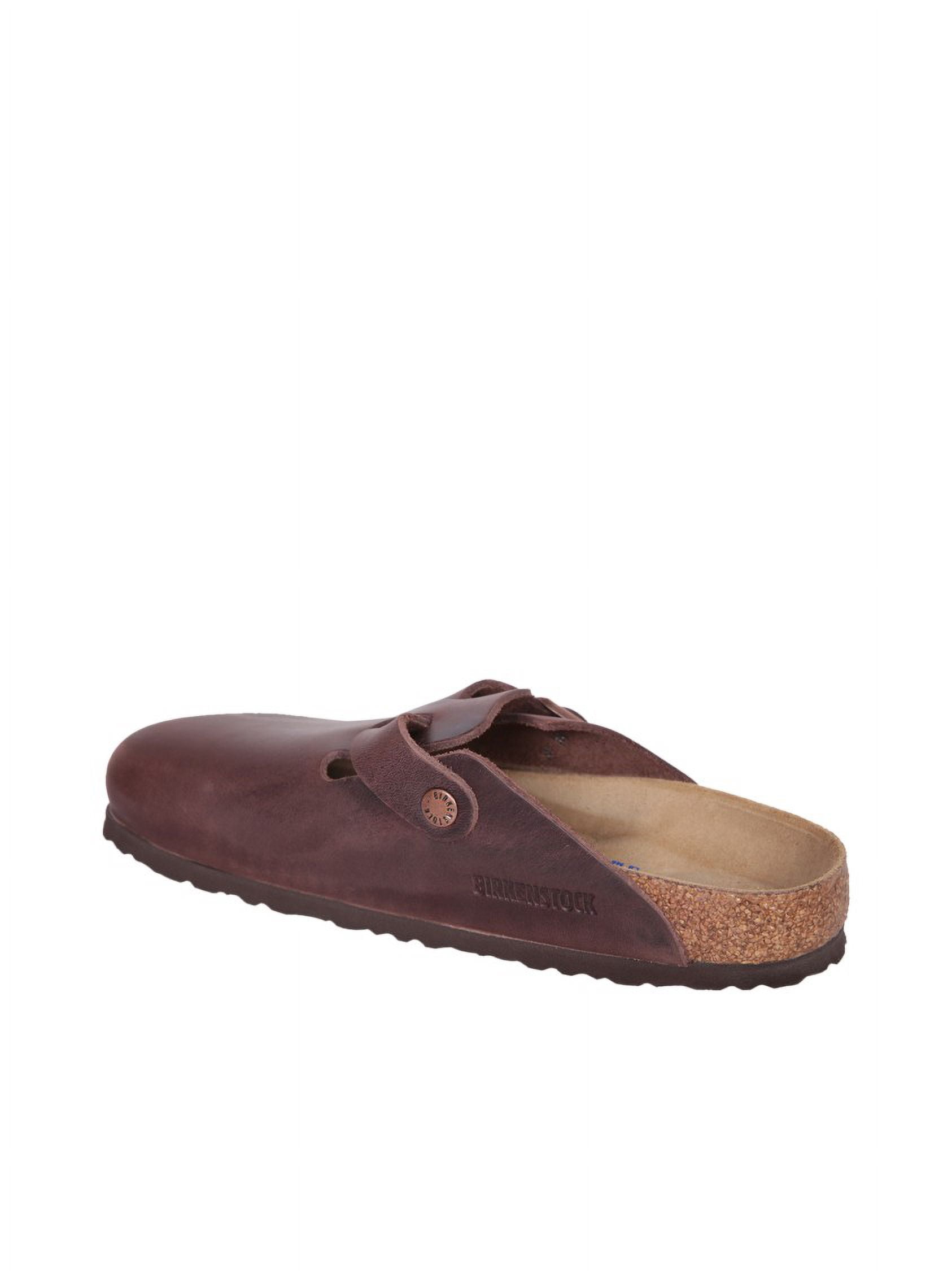 Birkenstock Female Leather Sabots Grey Sizes IT 34-50 2/3