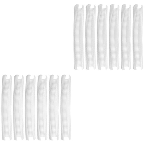 Raindrops 12 Pcs Tree Trunk Protector Plastic Spiral Tree Guard Plastic Tree Bark Wraps Protective Cover