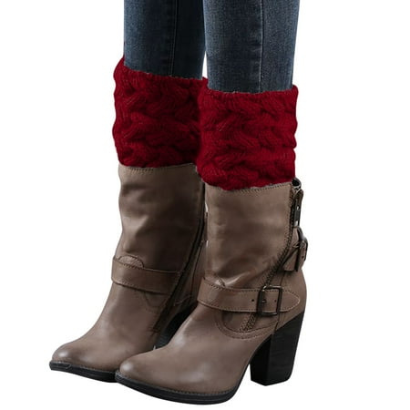 

KI-8jcuD Ladies Fuzzy Socks Size 9-11 Knitted Boot Cover Short Coarse Needle And Thick Knitted Woollen Stocking Women Socks Big Pack Stud Socks Tall Socks For Girls Girls Socks 11 Men S Socks Size 1