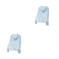 thumbnail image 1 of Minnieouse Abrigo Ropa de protección solar Sudadera con capucha Protector solar Chaqueta elástica de manga larga Señora para acondicionamiento Type9 NO9, 1 of 6