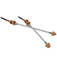 thumbnail image 4 of Bike Skewer, CNC Turning Anodic Oxidation Plating High Strength Bicycle Skewer  For Front Rear Wheel Golden, 4 of 8