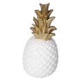thumbnail image 4 of Decoración de piña artificial de resina, piña decorativa para el hogar, decoración nórdica de escritorio para el hogar, oro blanco, mediano, 4 of 14