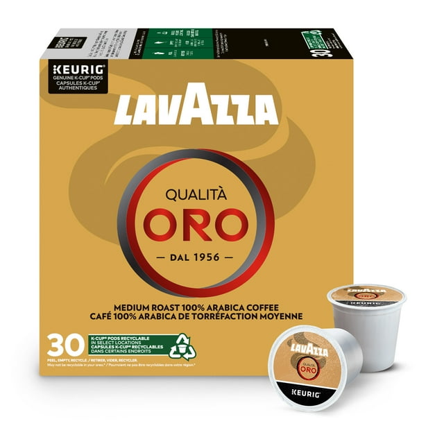 Lavazza Qualità Oro, Medium Roast, K-Cup Coffee Pods