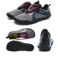 thumbnail image 2 of Domzle Water Shoes for Men Women Beach Barefoot Swim Pool Shoes Aqua Socks | Anti-Slip Breathable Quick Dry Lightweight Slip-on, Outdoor Sport Hiking Walking Boating Fishing Diving Surfing Gray, 2 of 10