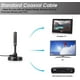 thumbnail image 3 of Antena TV 2m Potente HD TNT Interior Cable - August DTA240 - Digital y Digital UHD Francia, Magnética Magnética, Pequeña, Portátil, Discreta, UHF VHF Salón, Caravana Autocaravana, 3 of 5