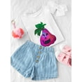 thumbnail image 3 of Celestial Pink Pumpkin T-Shirt Toddler -Rose Khan Designs,  2 Toddler, 3 of 4