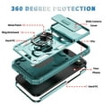 thumbnail image 3 of Decase Case Compatible with Apple iPhone Air,Shockproof Impact Resistant with Slide Lens Protective Cover Case for iPhone Air 6.5 inch 2025 Release,Case with Rotation Ring Stand,G, 3 of 9