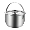 thumbnail image 1 of GUOOL Container Can with Handle and Lid Canister Saver Oil Pot for Dining Room Restaurant, 1 of 9
