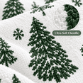 thumbnail image 3 of LOMYOLO Christmas Throw Pillow Covers Set of 2, 18x18IN Chenille Double Side Xmas Decorative Pillow Covers Soft Farmhouse Holiday Cushion Covers for Sofa Couch Bed, Christmas Tree Reindeer Snowflake, 3 of 8