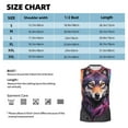 thumbnail image 6 of Pofeuu Colorful Wolf Head A Print Men's Muscle T-Shirt, Sleeveless, Muscle Tank, Classic Muscle Tee Top For Men Casual Sleeveless Muscle T-Shirt Trendy Clothes-3X-Large, 6 of 7
