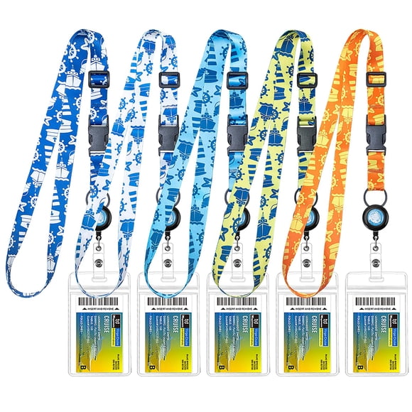 Paquete de 5 Cordones para Crucero MNGARISTA con Porta ID