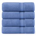 thumbnail image 1 of Juego de toallas de baño LANE LINEN Luxury Cerúlean Blue 100% algodón, 1 of 8