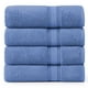 thumbnail image 1 of Juego de toallas de baño LANE LINEN Luxury Cerúlean Blue 100% algodón, 1 of 8