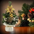 thumbnail image 5 of Mini árbol de Navidad Artificial Mini, Juego de 3 árboles de Navidad Artificiales para decoración del hogar, Tienda, Oficina, 20 x 11 cm, 5 of 5