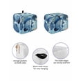 thumbnail image 2 of Fsddascl Summer Ocean Blue Small Toaster Cover 2 Slice, Kitchen Appliance Covers, Coastal Watercolor Fish Coral Toaster Oven Cover with Loop, Bread Machine Cover Polyester Dust Cover Protection, 2 of 5